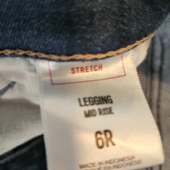 EXPRESS MID RISE LEGGING JEAN 6R - Picture 4 of 4